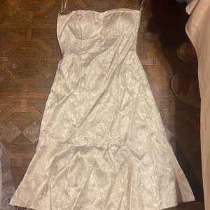 Formal gold dress